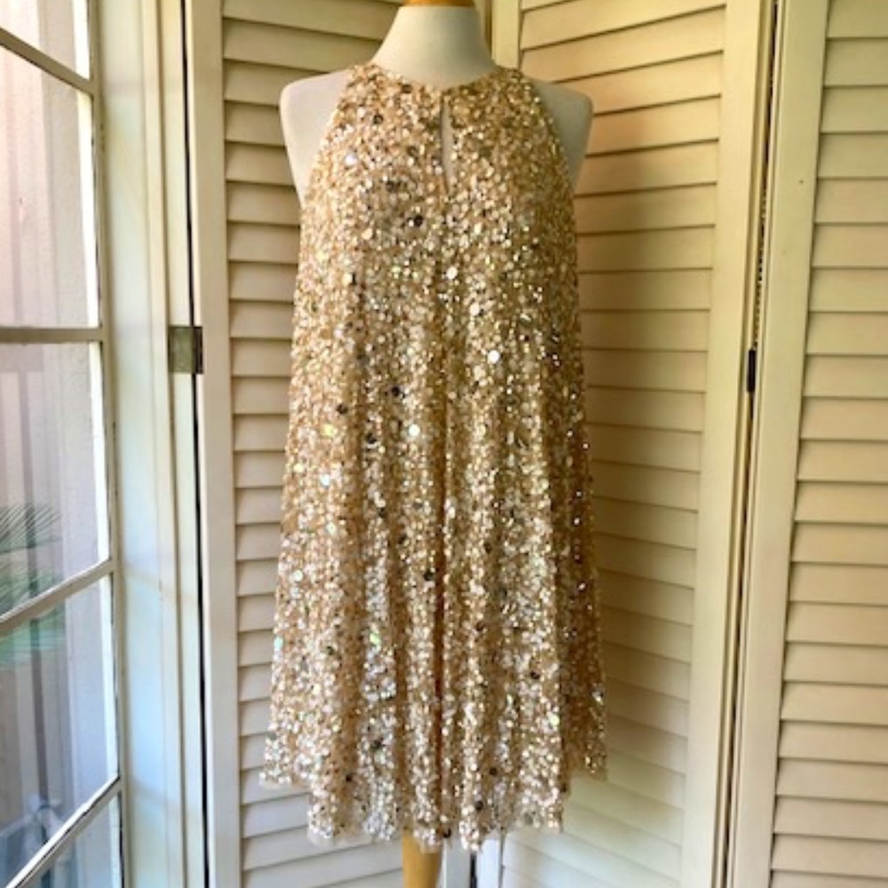 Aiden Mattox Sequin Dress ✨